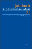 Cover of: Jahrbuch für Antisemitismusforschung 21