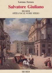 Cover of: Salvatore Giuliano by Lorenzo Ferrero