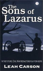 Cover of: The sons of Lazarus