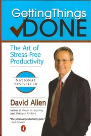 Cover of: Getting things done