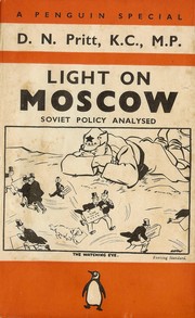 Light on Moscow by D. N. Pritt