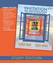 Cover of: Invitation to Psychology, Study Edition