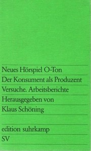 Neues Hörspiel O-Ton by Klaus Schöning