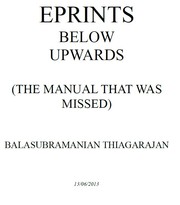 Cover of: EPRINTS BELOW UPWARDS (THE MANUAL THAT WAS MISSED)