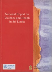 Cover of: Untitled: in National Report on Violence and Health in Sri Lanka