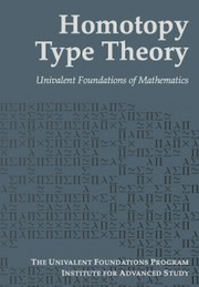 Cover of: Homotopy Type Theory by 