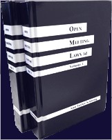 Cover of: Open Meeting Laws 3d
