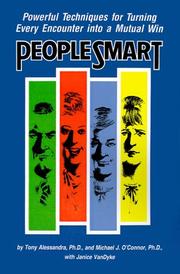 Cover of: People Smart: Powerful Techniques for Turning Every Encounter into a Mutual Win