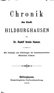 Cover of: Chronik der Stadt Hildburghausen