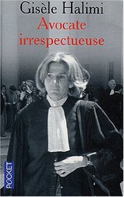 Cover of: Avocate irrespectueuse by 