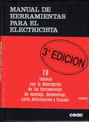 Cover of: Manual de Herramientas para el Electricista