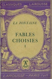 Cover of: Fables choisies, 1