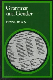 Cover of: Grammar and Gender