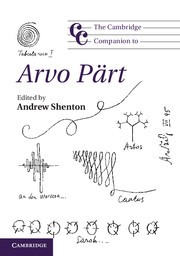 The Cambridge companion to Arvo Pärt by Andrew Shenton