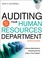 Cover of: Auditing your human resources department