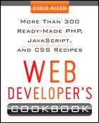 Cover of: Web developer's cookbook by Robin Nixon
