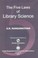 Cover of: The Five Laws of Library Science