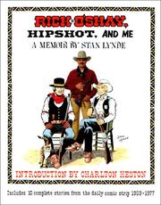 Cover of: Rick O'Shay, Hipshot, and me by Stan Lynde