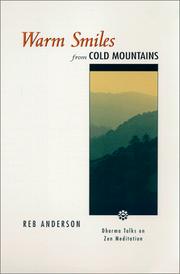 Cover of: Warm smiles from cold mountains: Dharma talks on Zen meditation
