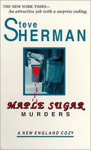Maple sugar murders by Steve Sherman