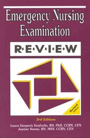 Cover of: Emergency Nursing Examination Review.