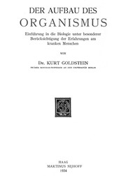 Cover of: Der Aufbau des Organismus by 