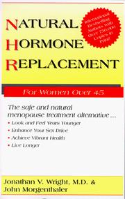 Natural hormone replacement by Jonathan V. Wright