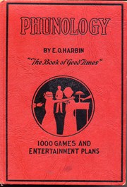 Cover of: Phunology by E. O. Harbin, E. O. Harbin