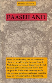 Cover of: Paaseiland by Francis Mazière ; uit het Frans vertaald door Marga Holst-Dekker