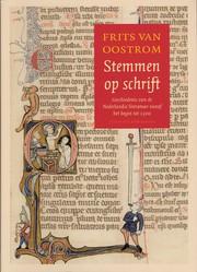 Cover of: Stemmen op schrift by Frits van Oostrom