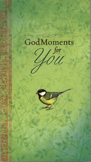 Cover of: God Moments for You by 