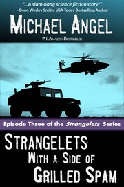 Cover of Strangelets With a Side of Grilled Spam