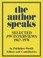 Cover of: The Author Speaks