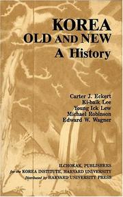 Cover of: Korea Old and New | Carter Eckert