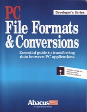 Cover of: PC file formats & conversions