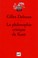 Cover of: La philosophie critique de Kant
