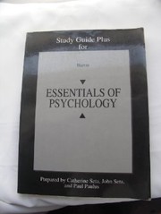 Cover of: The Essentials of Psychology (Study Guide)