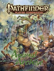 Cover of: Pathfinder Player Companion: Animal Archive