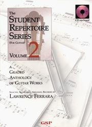 Cover of: The Student Repertoire Series Vol. 2 (Student Repertoire Series , Vol 2)