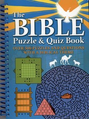 Cover of: Bible Puzzle & Quiz Book, The by 