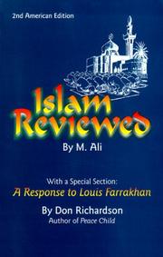 Cover of: Islam Reviewed, American Edition