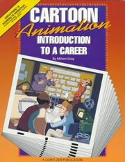 Cover of: Cartoon animation by Milton Gray