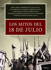 Cover of: Los mitos del 18 de julio by 