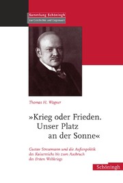 "Krieg oder Frieden. Unser Platz an der Sonne"