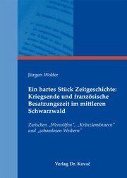 Cover of: Ein hartes Stück Zeitgeschichte by Jürgen Wolfer