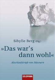 Cover of: „Das war’s dann wohl“: Abschiedsbriefe von Männern