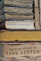 Cover of: Matters of fact in Jane Austen: history, location, and celebrity