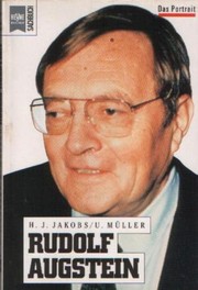 Cover of: Rudolf Augstein by Hans-Jürgen Jakobs