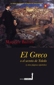Cover of: El Greco o El secreto de Toledo