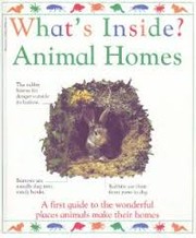 Cover of: What's Inside? Animal Homes by 